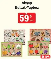 AHŞAP BULTAK YAPBOZ fiyat ve kampanya bilgisi
